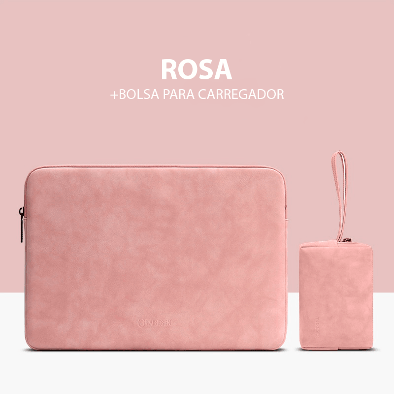 Pasta para notebook à prova d'água 13/14/15,4/15,6 polegadas e bolsa para carregador - Rede Canan