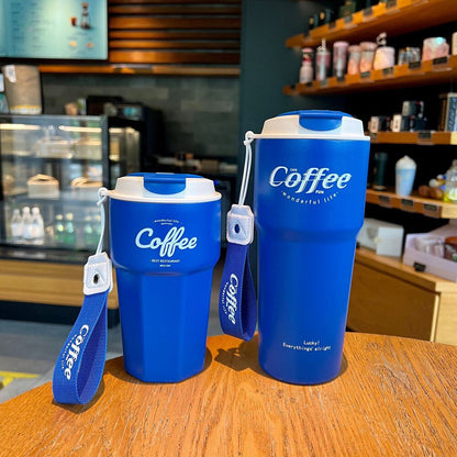 Copo térmico inox à prova de vazamento 420ml/620ml Rede Canan