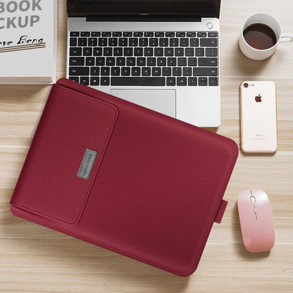 Mouse pad / pasta com suporte para notebook + estojo para mouse e estojo para carregador - Rede Canan