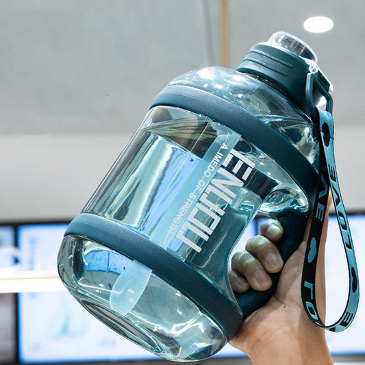 Garrafa de água à prova de vazamento 2400ml Rede Canan