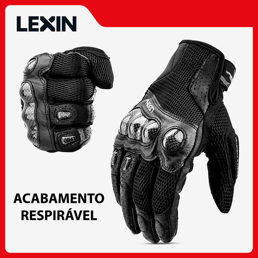 Luvas de proteção térmica com tecnologia touch screen para motociclistas - Rede Canan