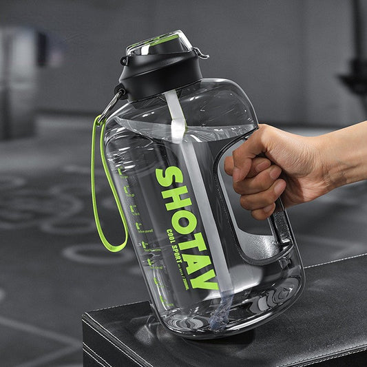 Garrafa de água à prova de vazamento 1500ml/2000ml/2500ml Rede Canan
