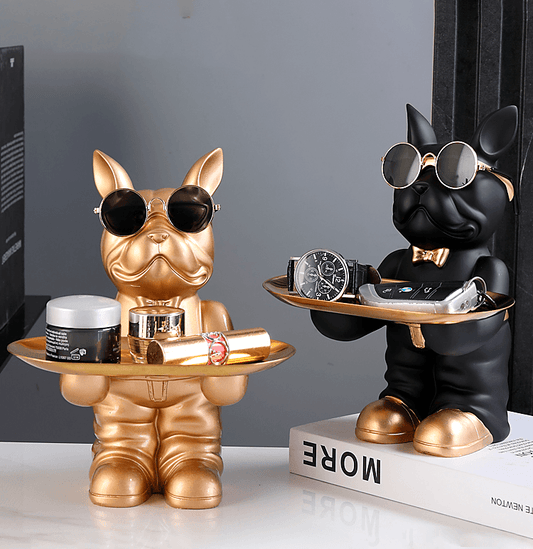 Porta-objetos cachorro buldogue 23 Rede Canan