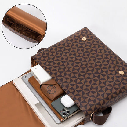 Bolsa/pasta feminina e masculina coleção requinte (modelo 2) Rede Canan
