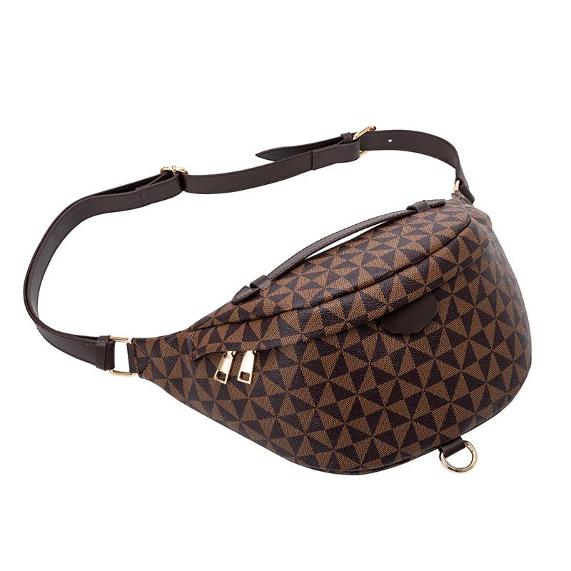Bolsa feminina pochete transversal coleção luxo (modelo 3) Rede Canan