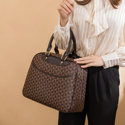 Bolsa/pasta feminina coleção requinte Rede Canan