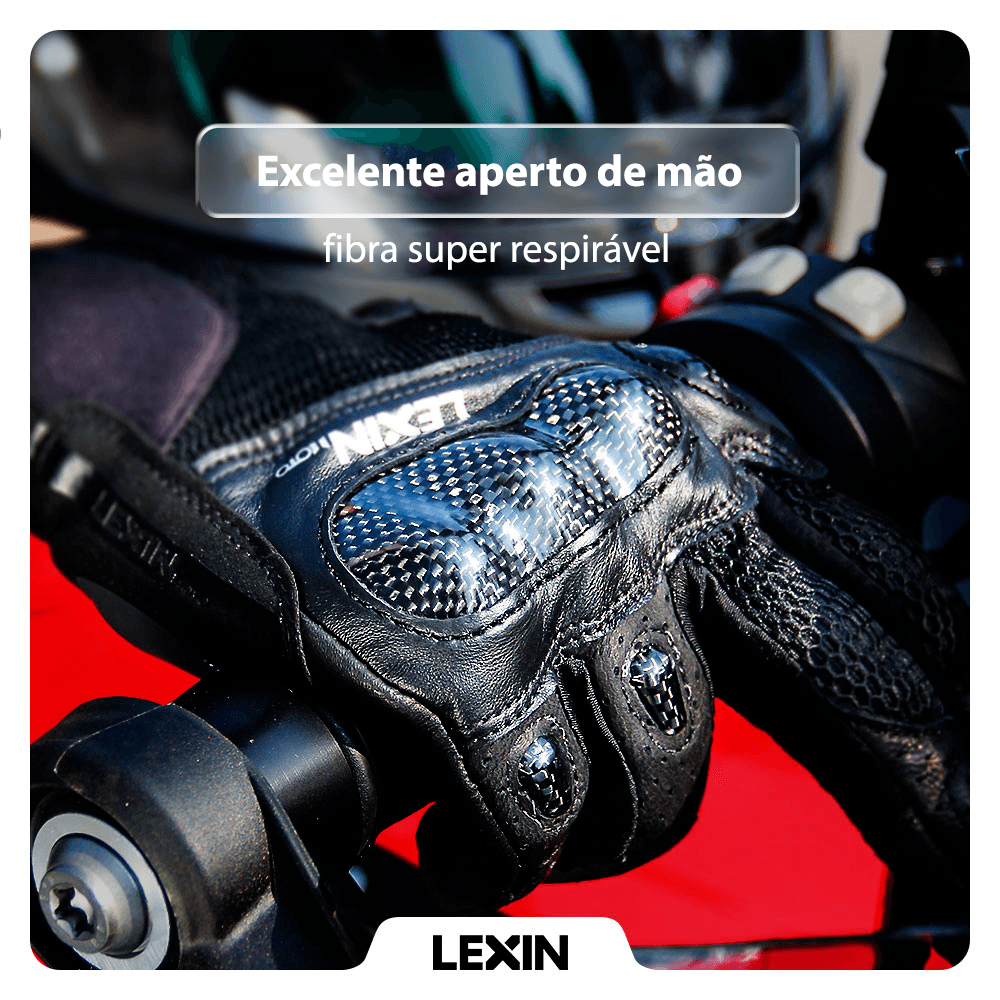 Luvas de proteção térmica com tecnologia touch screen para motociclistas - Rede Canan