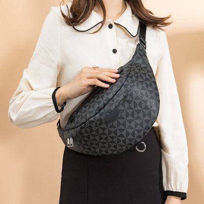 Bolsa feminina pochete transversal coleção luxo (modelo 3) Rede Canan