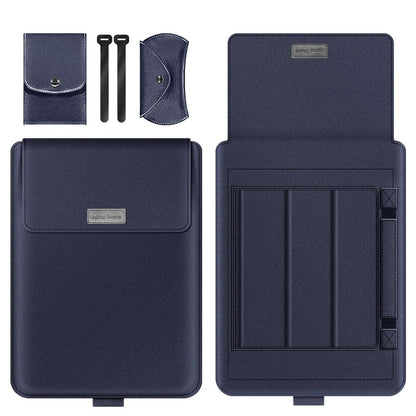 Mouse pad / pasta com suporte para notebook + estojo para mouse e estojo para carregador - Rede Canan