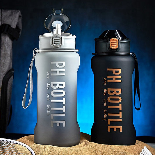 Garrafa de água à prova de vazamento 1000ml/2200ml Rede Canan