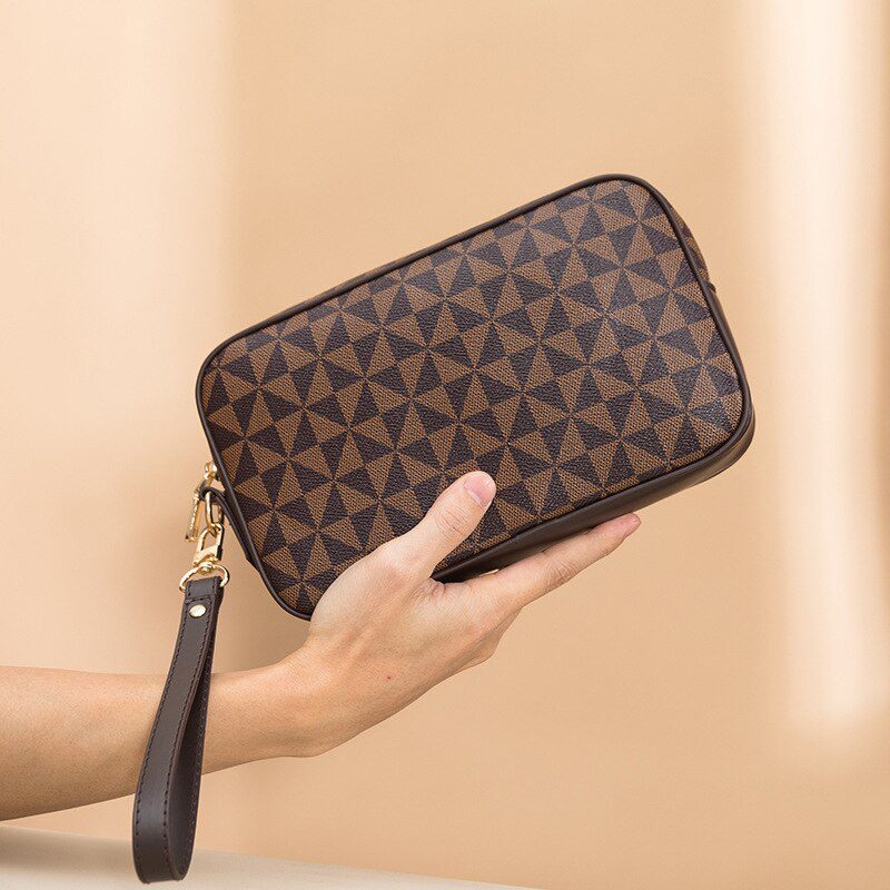 Estojo/nécessaire/bolsa feminina coleção luxo (modelo 1) Rede Canan