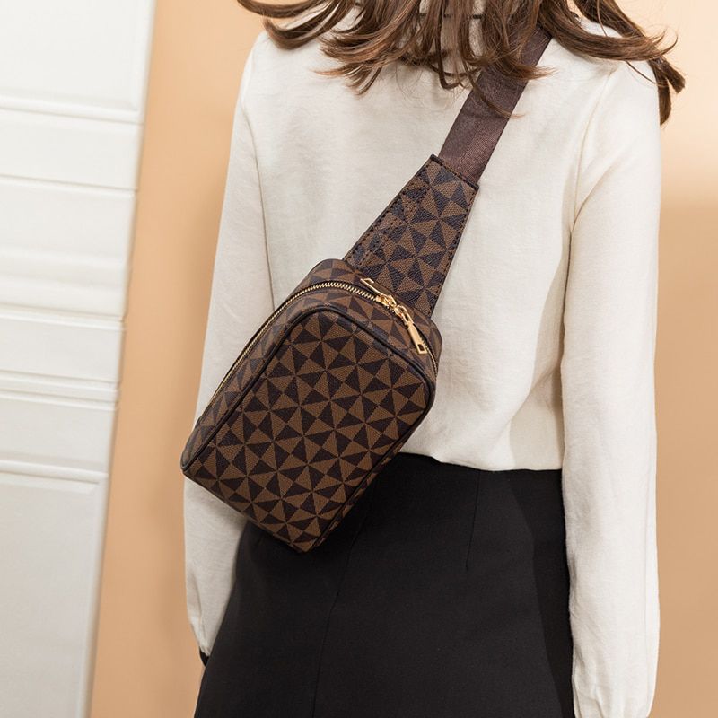 Bolsa feminina pochete transversal coleção luxo (modelo 1) Rede Canan