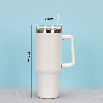 Copo/garrafa térmica inox à prova de vazamento 1200ml Rede Canan