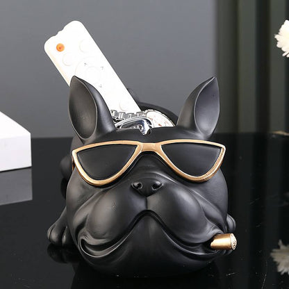 Porta-objetos cachorro buldogue 10 Rede Canan