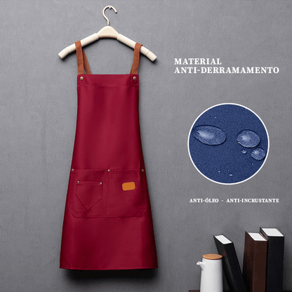 Avental impermeável personalizado com regulagem para homens e mulheres - Rede Canan