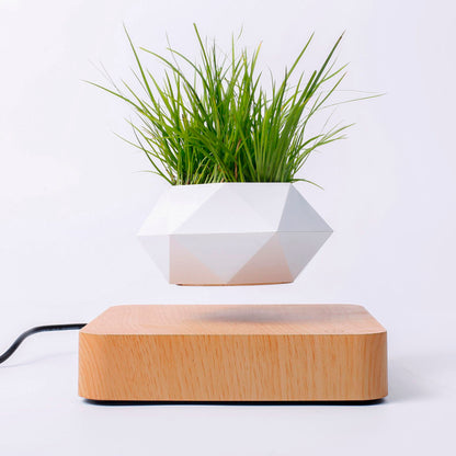 Vaso para planta com levitação magnética e rotação de 360º 2 Rede Canan