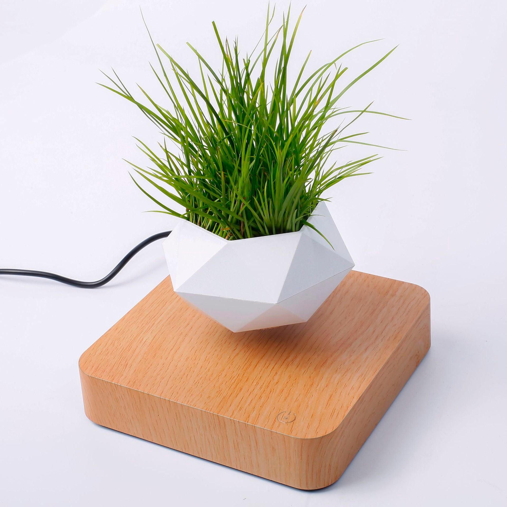 Vaso para planta com levitação magnética e rotação de 360º 2 Rede Canan