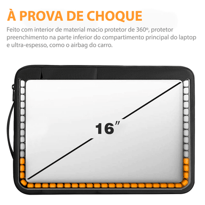 Pasta WIWU à prova d’água para notebook 13/14/15,6/16 polegadas - Rede Canan