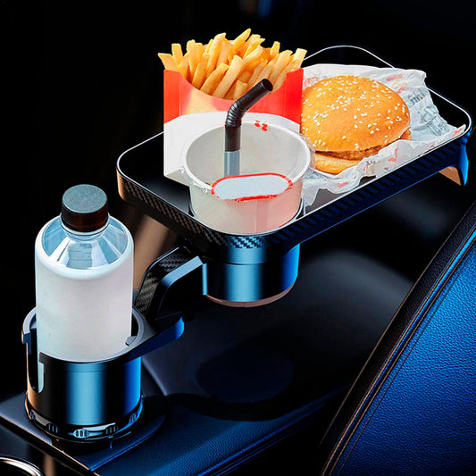 Bandeja/suporte para carro - ajustável e com rotação de até 360 graus Rede Canan