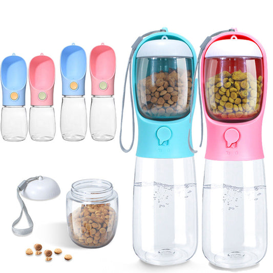 Garrafa com dispenser de água para pets Rede Canan