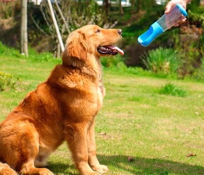 Garrafa com dispenser de água para pets Rede Canan