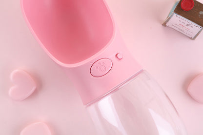 Garrafa com dispenser de água para pets Rede Canan