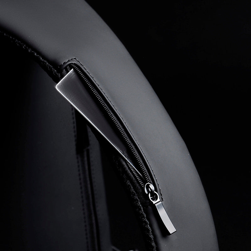 Mochila impermeável com entrada USB para carregamento de bateria de telefone celular e bloqueio/trava antifurto Rede Canan