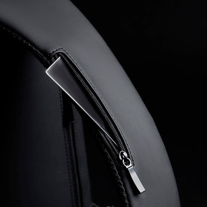 Mochila impermeável com entrada USB para carregamento de bateria de telefone celular e bloqueio/trava antifurto Rede Canan