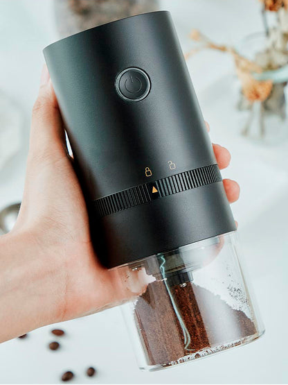 Moedor elétrico de grãos sem fio com carregamento via cabo USB Rede Canan