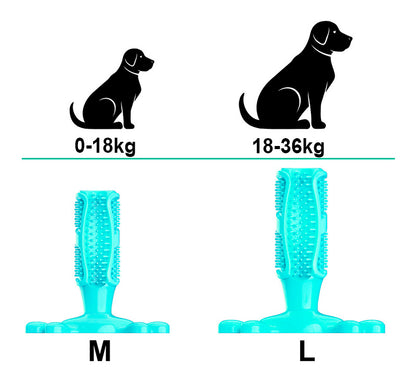 Brinquedo de escova de dentes para pets Rede Canan