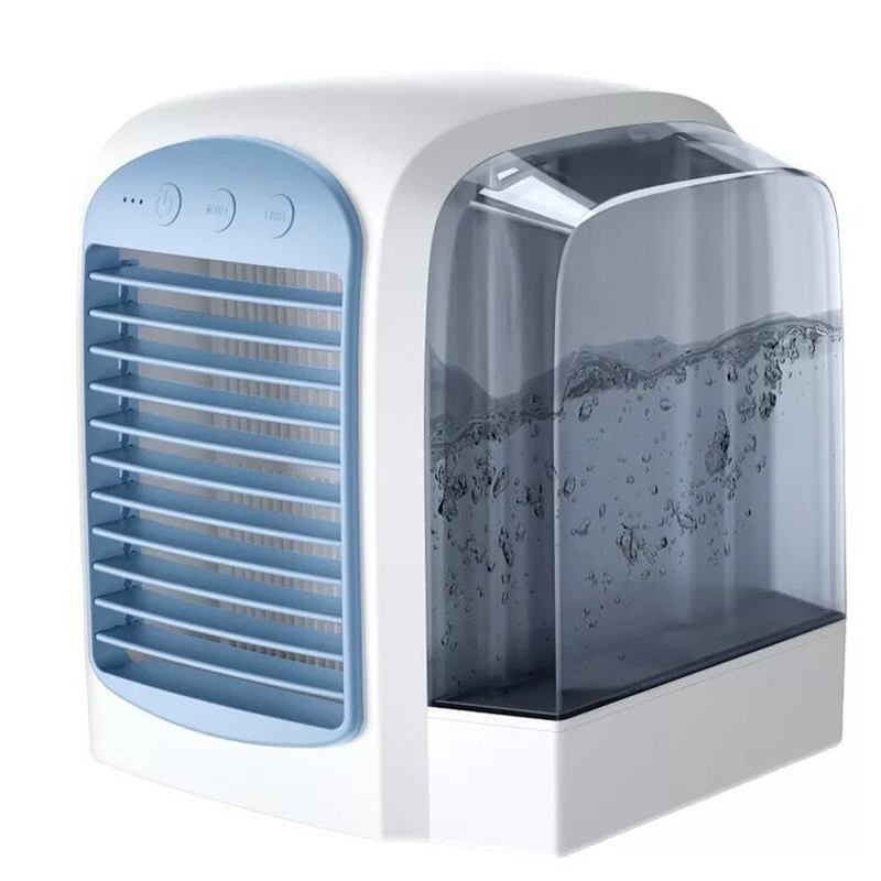 Mini refrigerador/ar condicionado/ventilador portátil com entrada USB (modelo 2) Rede Canan