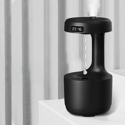 Umidificador de ar antigravidade com efeito de gotas de água levitando e entrada USB (800ml) Rede Canan