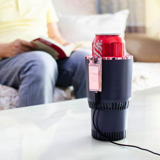 Mini refrigerador e aquecedor elétrico de bebidas em geral Rede Canan