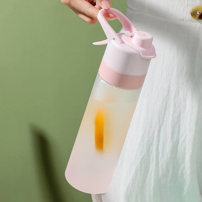 Garrafa de água squeeze (com spray/espirrador de água) à prova de vazamento 650ml Rede Canan