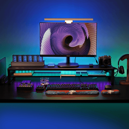 Mesa suporte para monitor com 4 entradas USB - Rede Canan