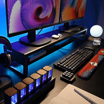 Mesa suporte para monitor com 4 entradas USB - Rede Canan