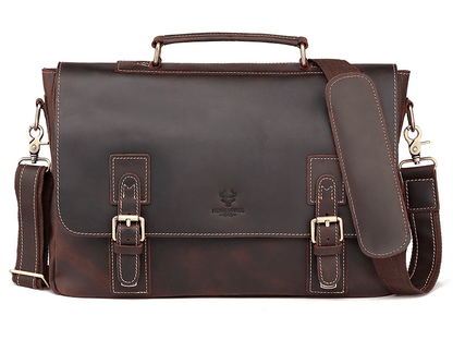 Bolsa/pasta de couro masculina - Rede Canan
