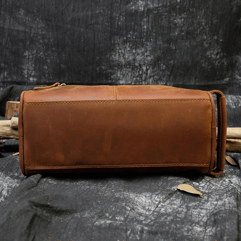 Nécessaire/estojo de couro masculina - Rede Canan