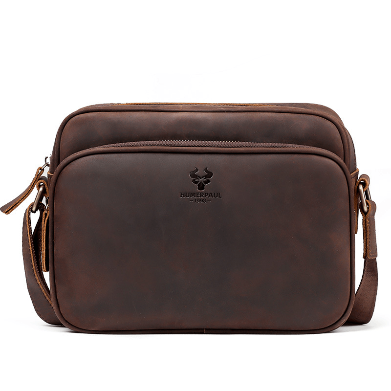 Nécessaire/bolsa de couro masculina - Rede Canan