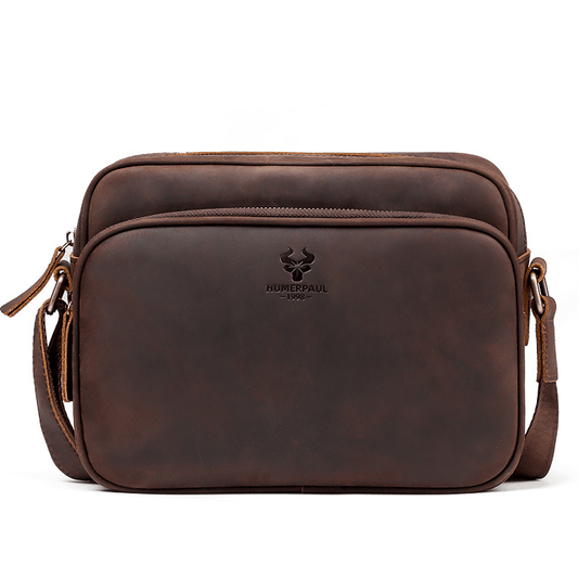 Nécessaire/bolsa de couro masculina - Rede Canan