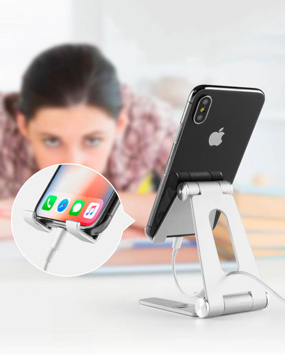 Suporte para telefone celular com inclinação ajustável Rede Canan
